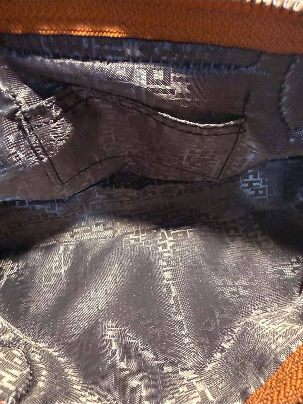 Longchamp Cognac Leather Shoulder Bag - Picture 7 of 7